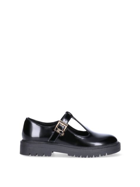 Negru Pantofi Low Cut Cu Toc In Stil Block  Fete