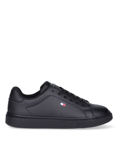 Negru Adidasi Cu Steag  Copii unisex