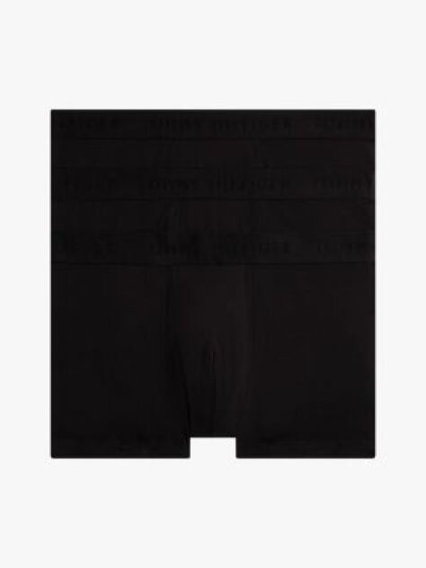 Negru 3-Pack Boxeri Cu Logo Tonal  Barbati