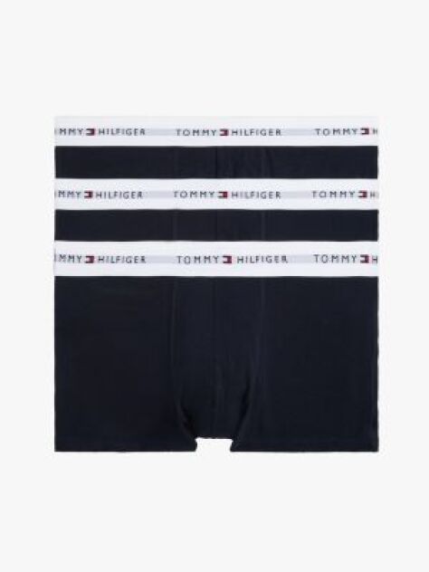 Blue 3-Pack Boxeri Cu Logo  Barbati