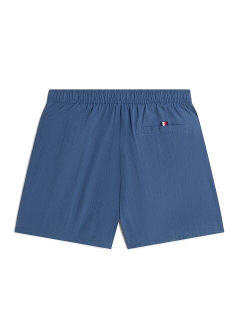 Blue Pantaloni Scurti De Plaja Cu Lungime Medie Cu Logo Original  Barbati