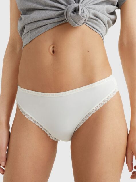 Multi 3-Pack Microfibre Lace Briefs  Women