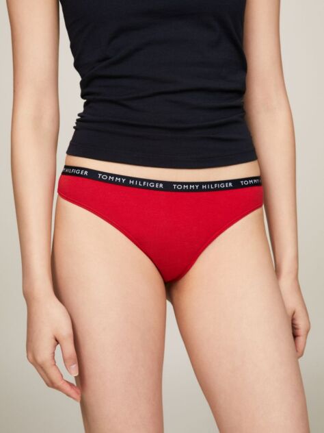 Multi 3-Pack Logo Waistband Thongs  Women