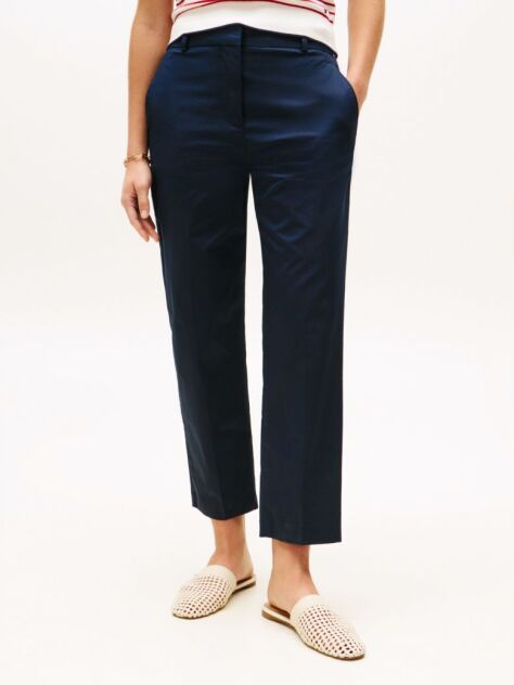 Blue Chino Slim Fit Drepti  Femei