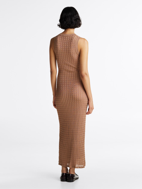 Maro Rochie Maxi Slim Din Tricot  Femei