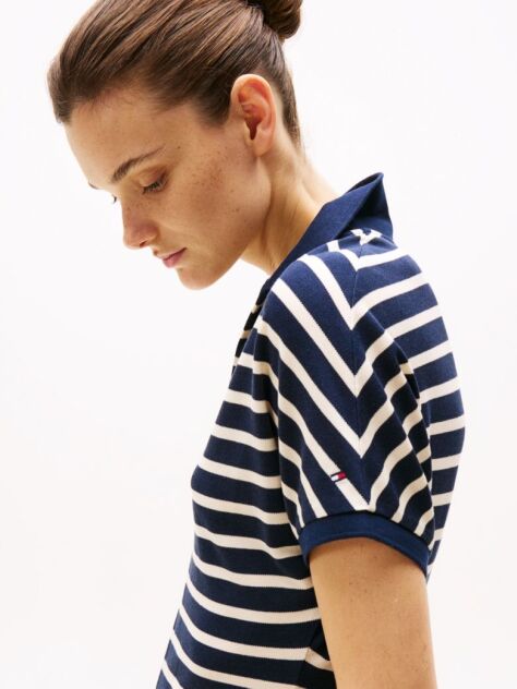 Multi Rochie Mini Polo Cambrata Si Evazata  Femei