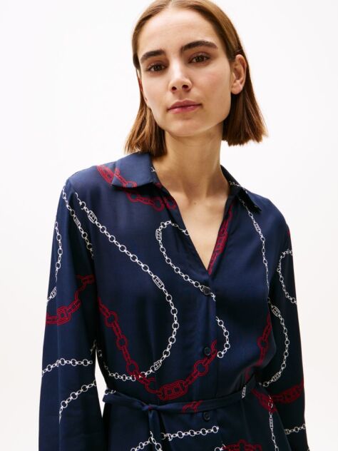 Multi Belted Midi Shirt Dress  Women