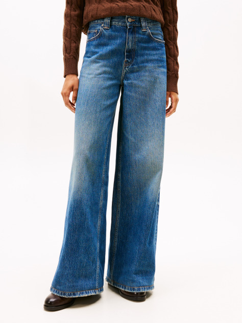 Blue 7s High Rise Wide Leg Jeans  Women