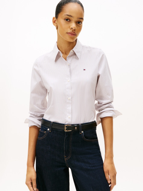 Multi Camasa Poplin Regular Fit  Femei