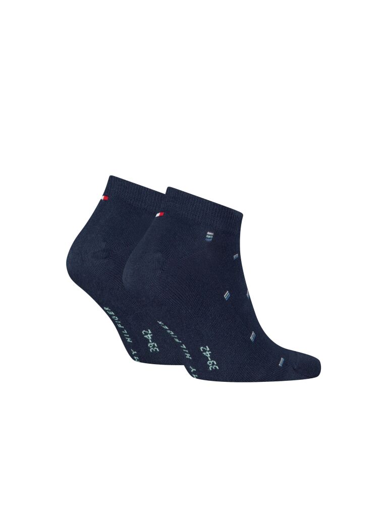 Blue 2-Pack Trainer Socks  Men