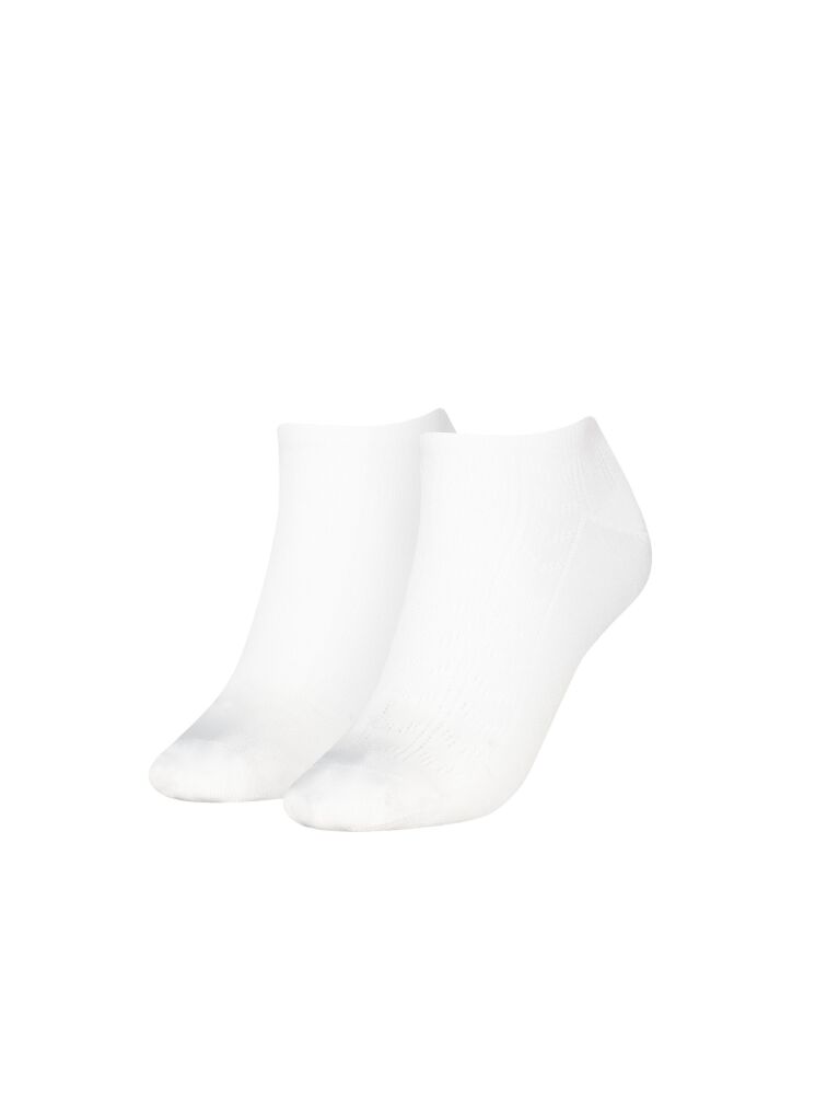 White 2-Pack Logo Ruffle Short Socks  Women