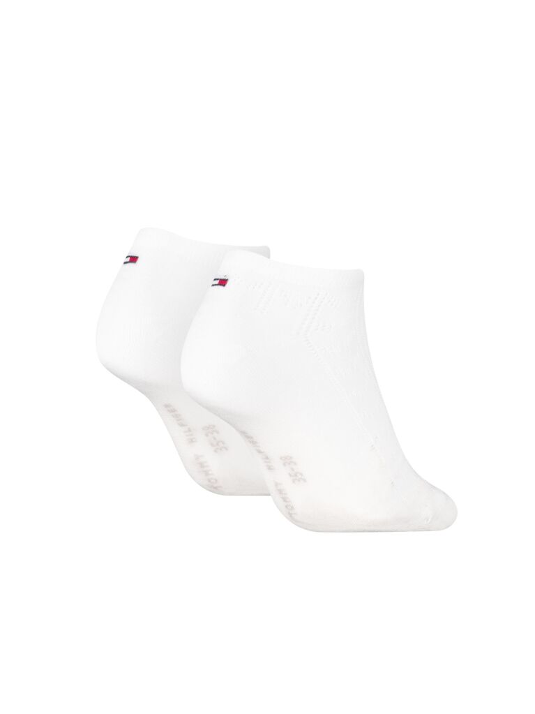 White 2-Pack Logo Ruffle Short Socks  Women
