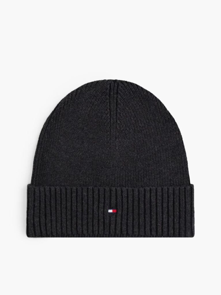Gri Caciula Cu Casmir Hilfiger Flag   Barbati