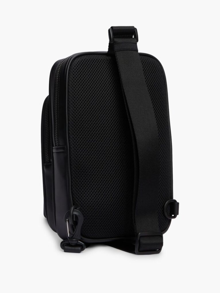 Black Flag Crossbody Sling Bag  Men