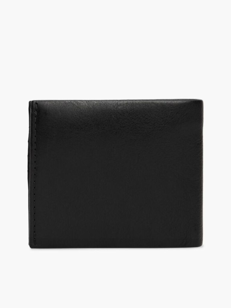 Negru Portofel Casual Bifold Din Piele  Barbati