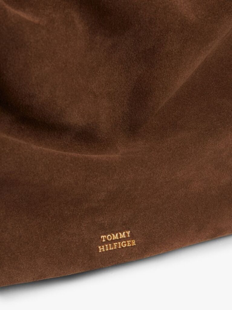 Brown Suede Hobo Bag  Women