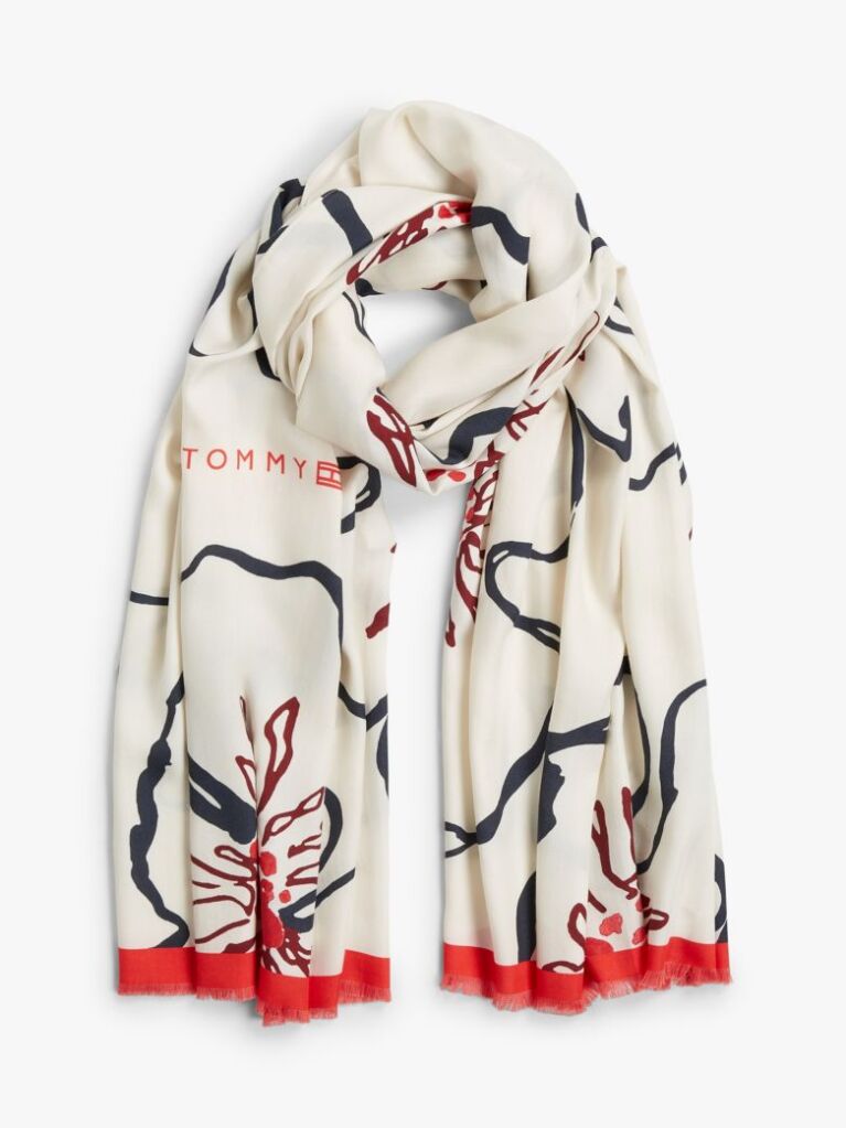 Multi Esarfa Florala Hilfiger Flag  Femei