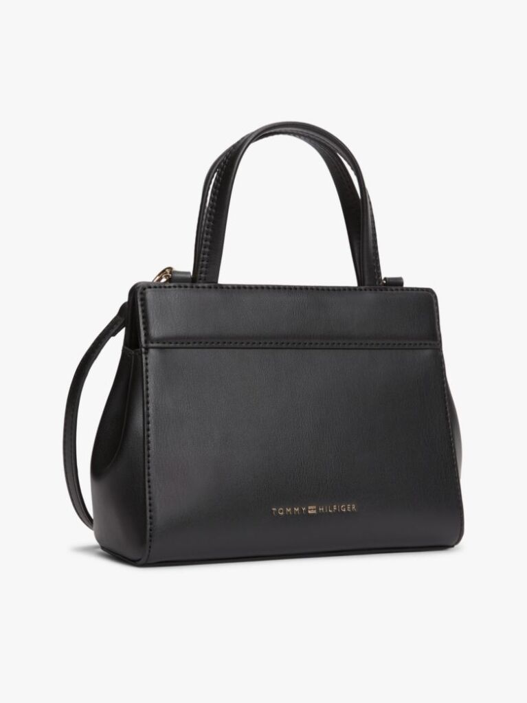 Black Modern Crossbody Satchel  Women