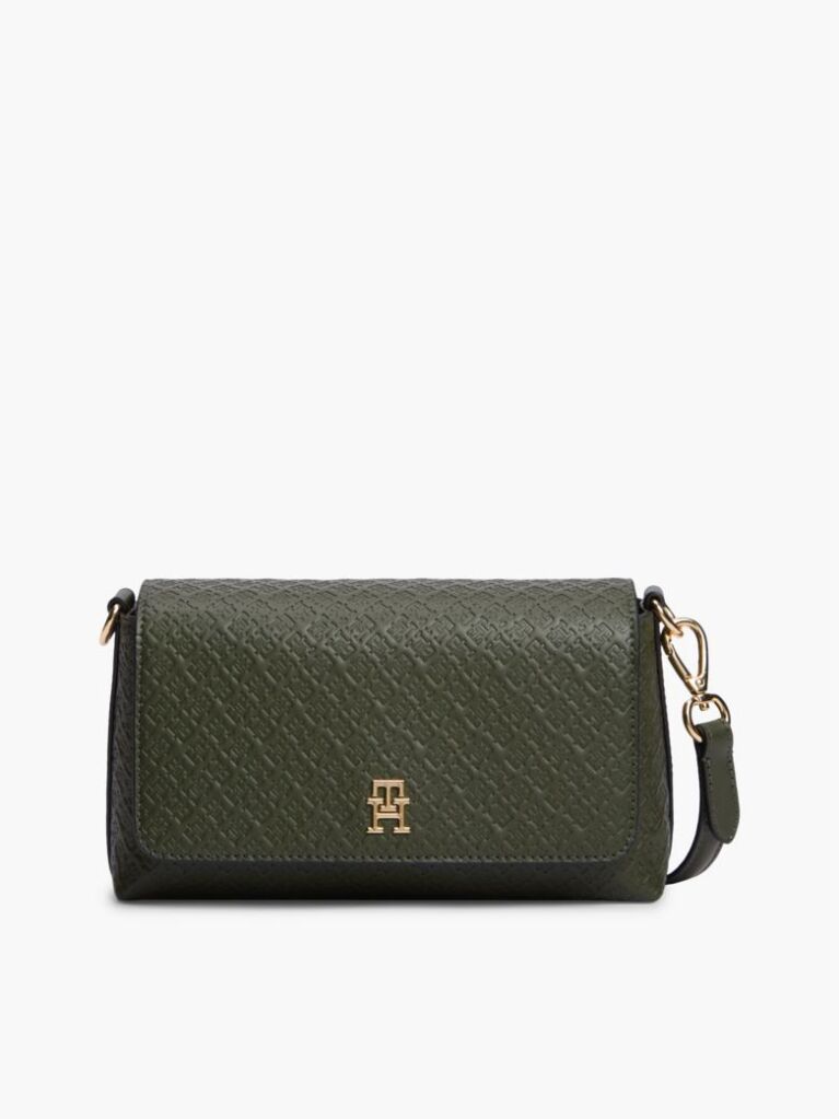 Green Hilfiger Icon Convertible Crossbody Bag  Women