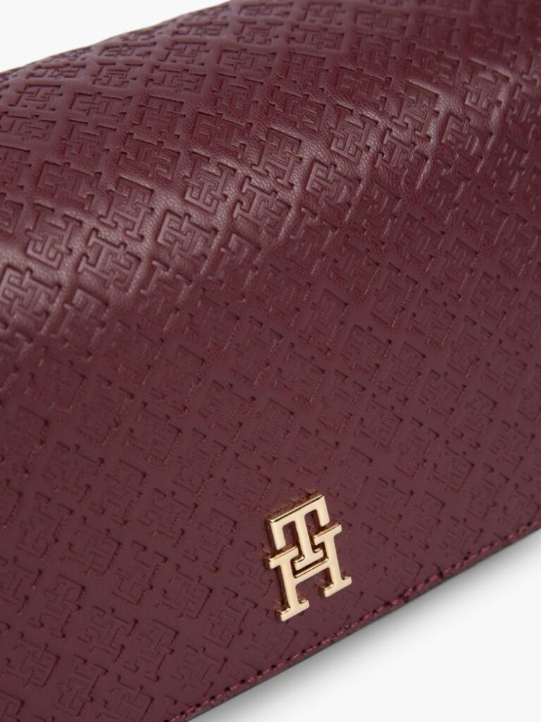 Red Hilfiger Icon Convertible Crossbody Bag  Women