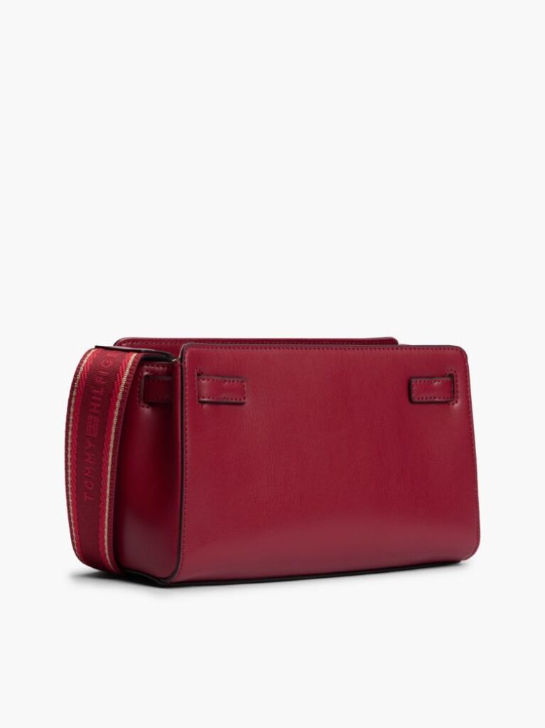 Rosu Geanta Crossbody Cu Monograma TH  Femei