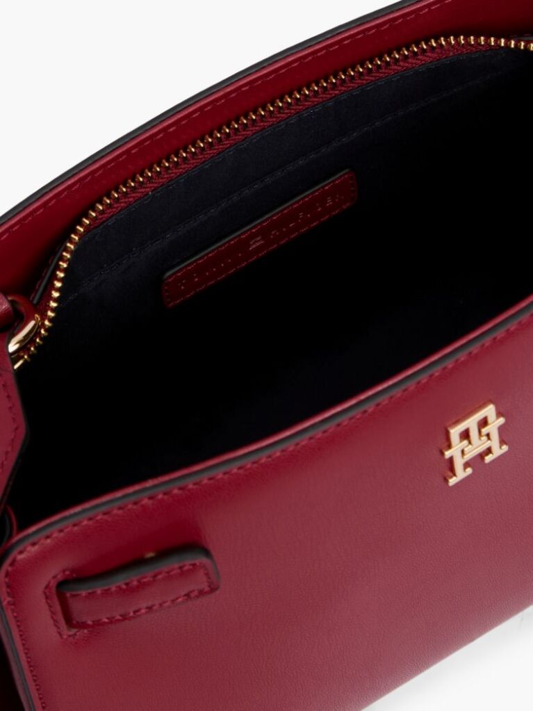 Rosu Geanta Crossbody Cu Monograma TH  Femei