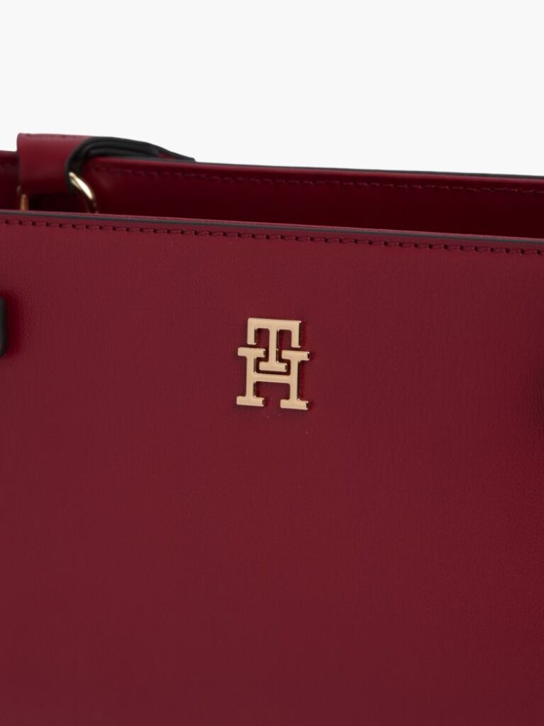 Rosu Geanta Crossbody Cu Monograma TH  Femei
