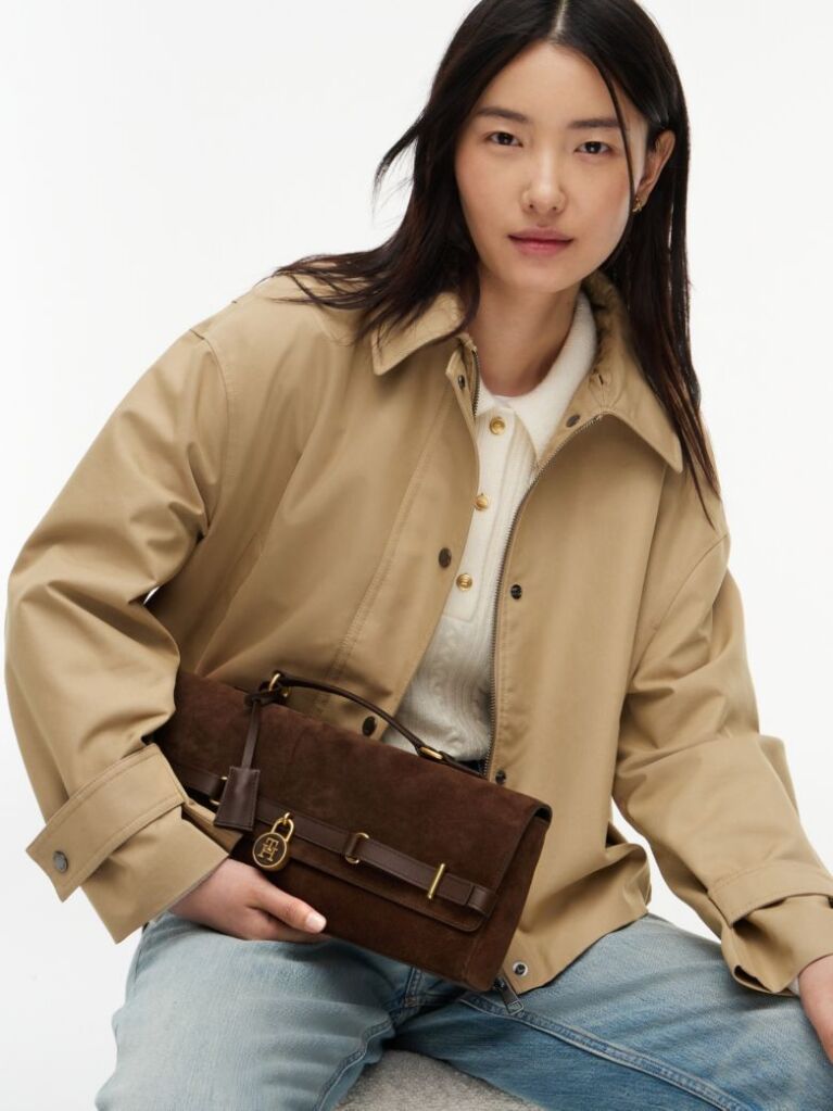 Maro The American Icon Geanta Clutch Din Suede  Femei