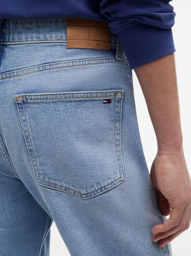 Denim Ryan Whiskered Slim Straight Leg Jeans  Men