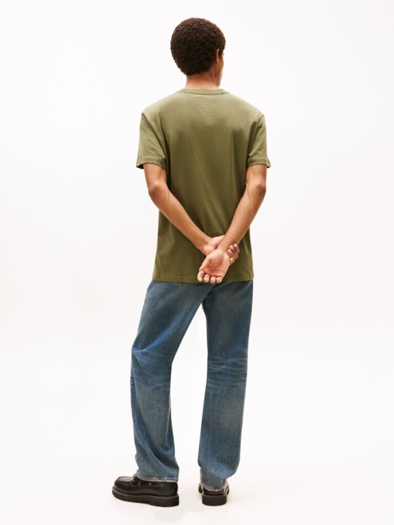 Green Regular Logo Back Graphic Sweatshirt  Men