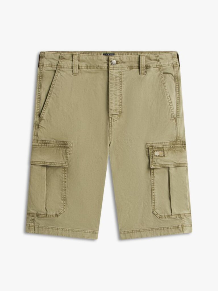 Green Otis Washed Cargo Shorts  Men