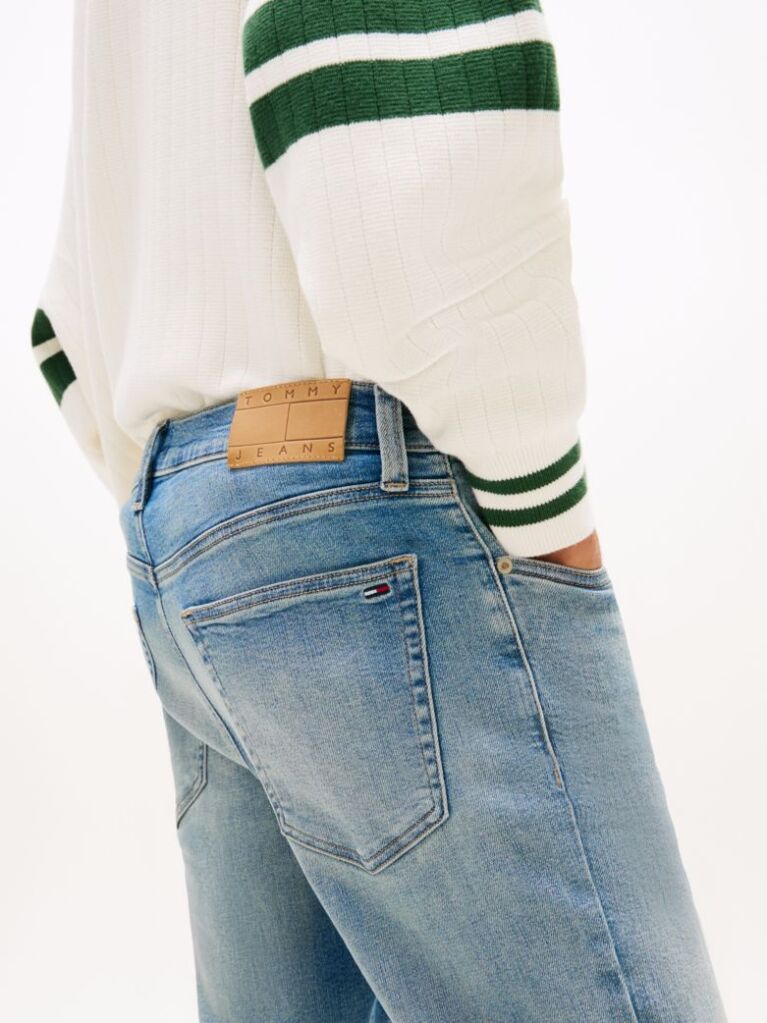 Denim Austin Whiskered Slim Tapered Leg Jeans  Men