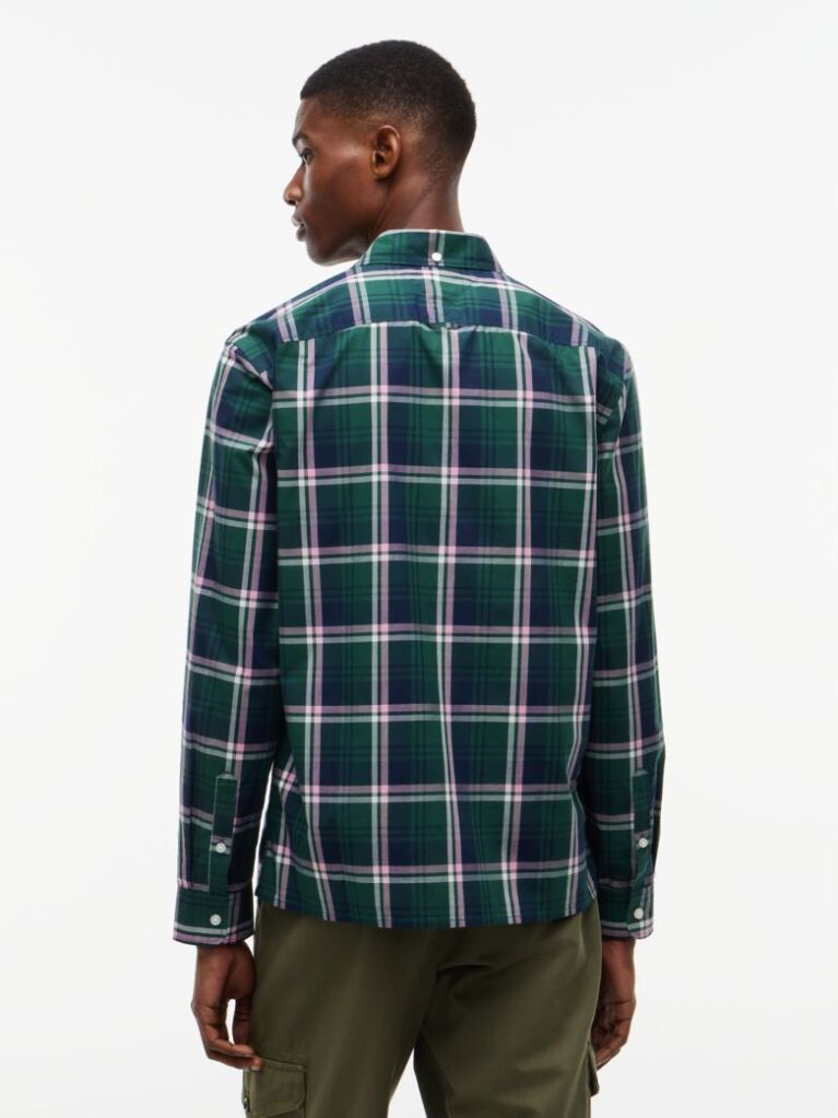 Multi Camasa Din Poplin Cu Croiala Regular  Barbati