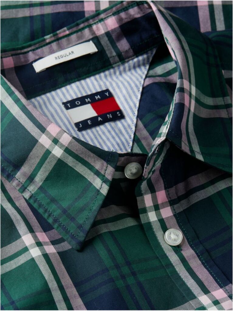 Multi Camasa Din Poplin Cu Croiala Regular  Barbati