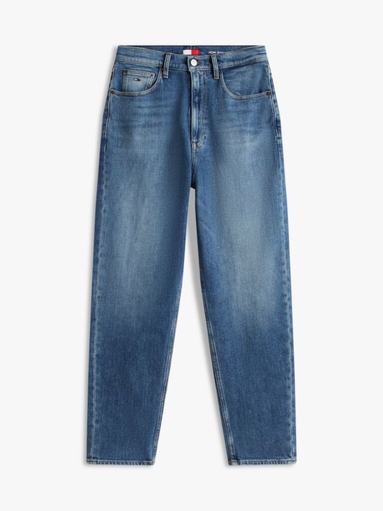 Denim Blugi Mom Jeans Tapered Ultra Inalti  Femei