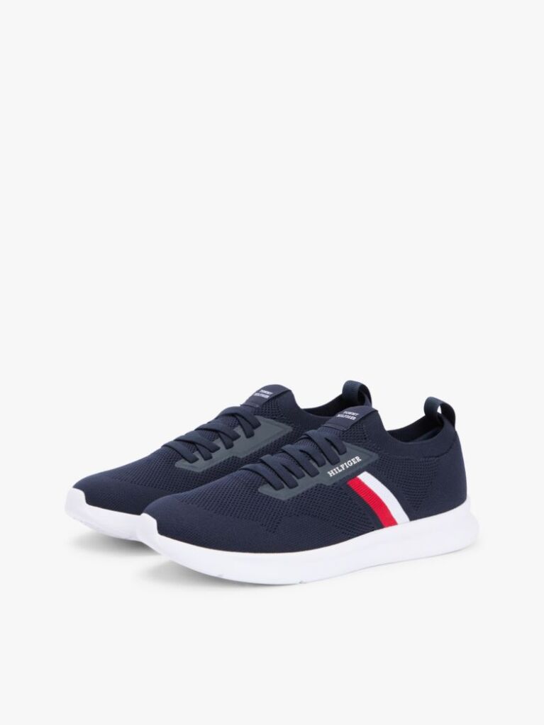 Blue Adidasi Hilfiger Monotype Din Tricotaj Usor  Barbati