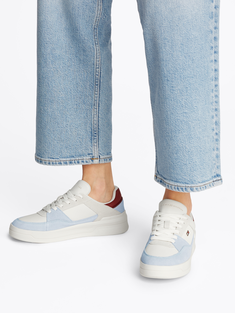 Multi Pantofi Sport De Baschet Cu Texturi Mixte  Femei