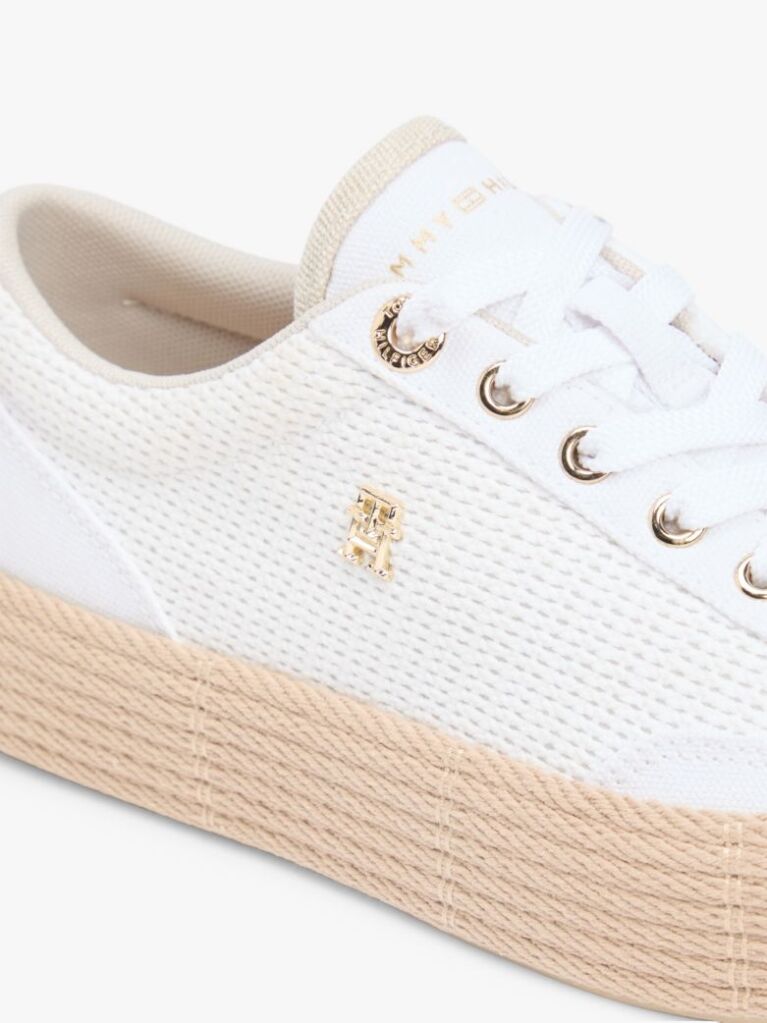 Multi Adidasi Cu Platforma Din Panza Cu Monograma TH  Femei