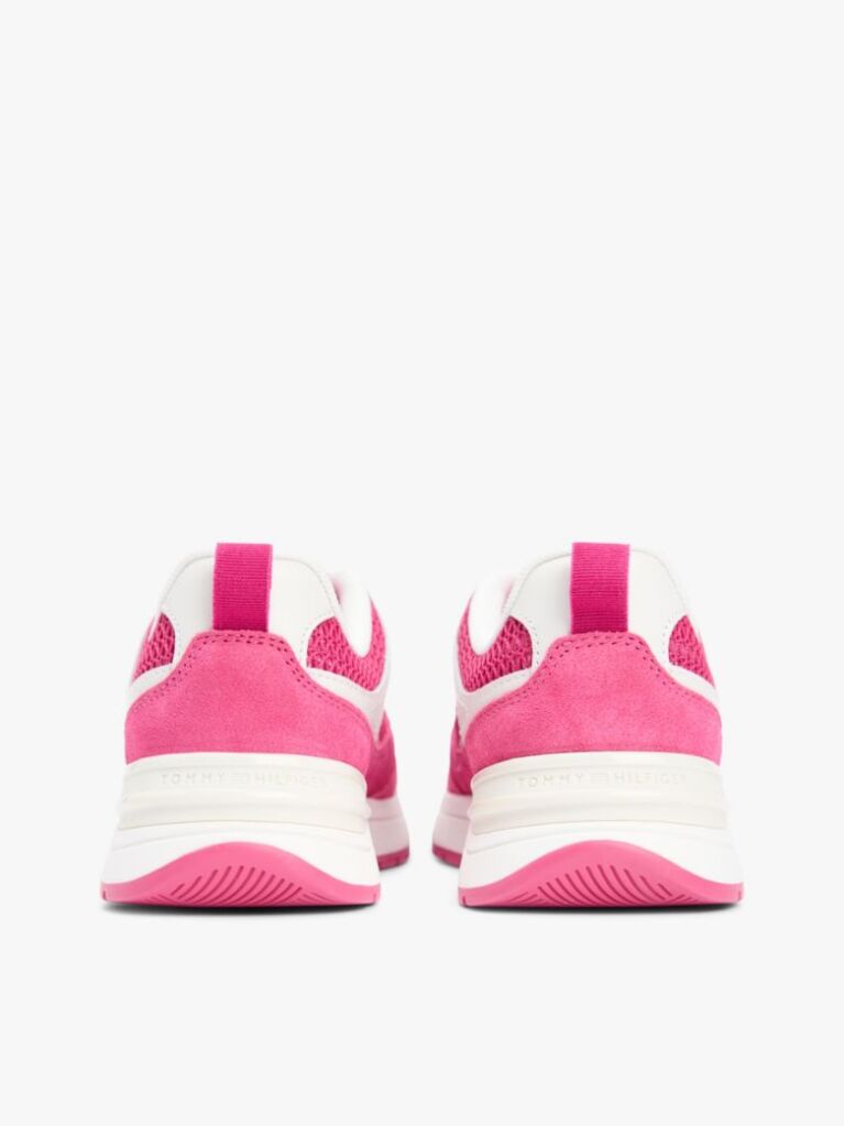 Multi Tonal TH Monogram Mixed Texture Trainers  Women