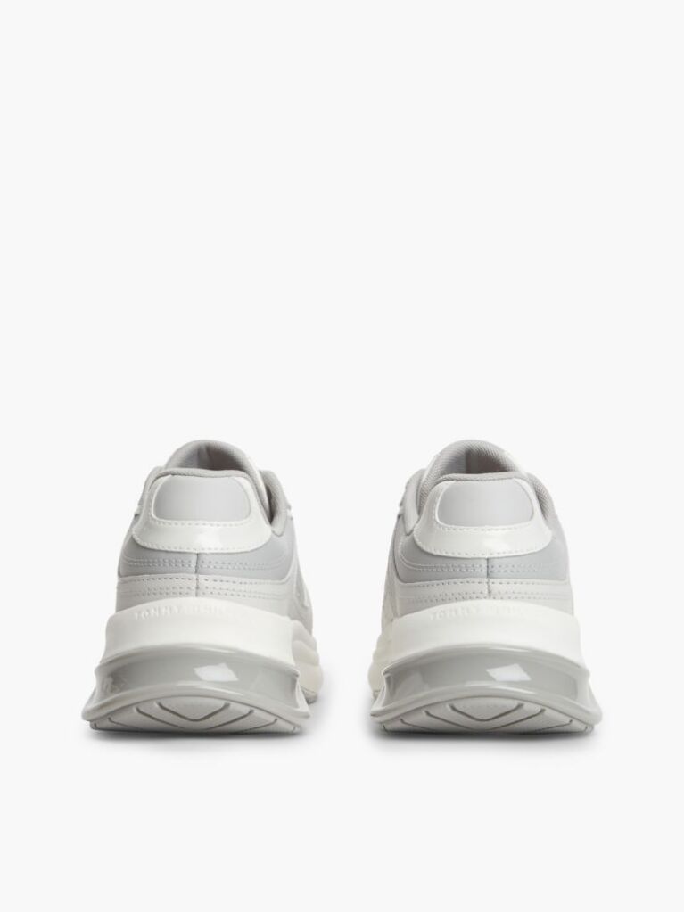 Gri Adidasi Chunky Din Piele Cu Monograma TH  Femei