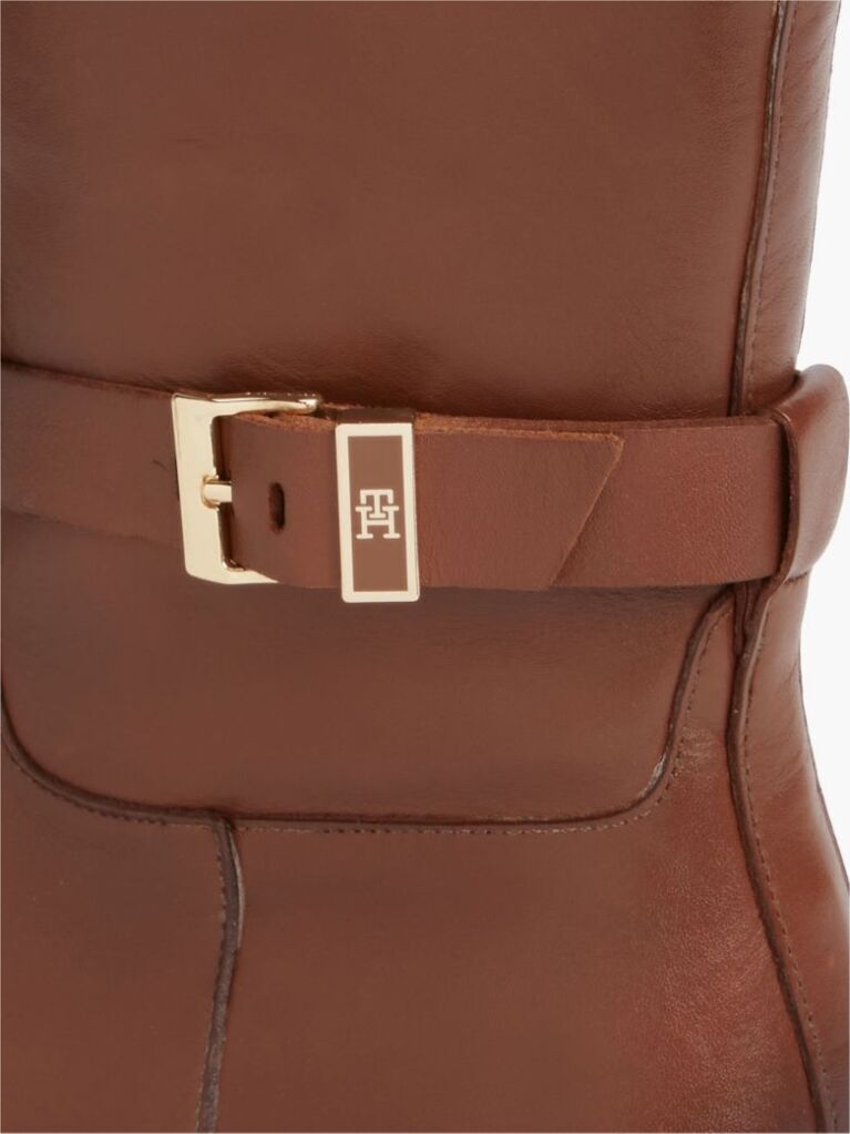 Maro Cizme Din Piele Cu Monogramma TH  Femei