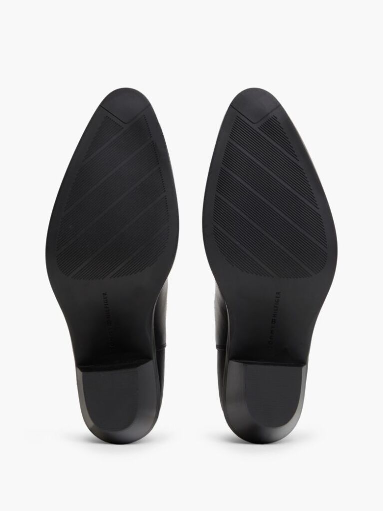 Negru Botine Chelsea Western Din Piele  Femei