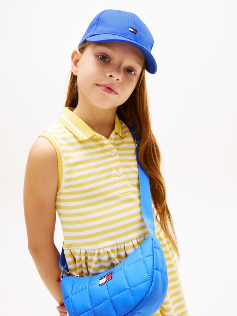 Blue Kids' Twill Baseball Cap  Kids Unisex