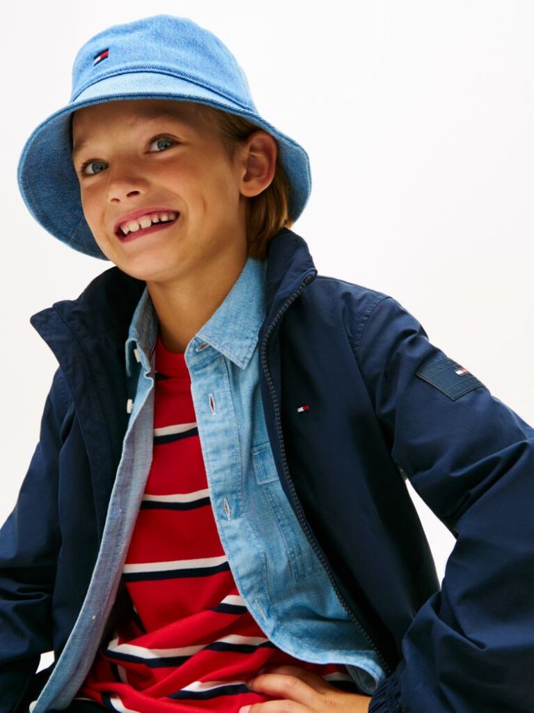Denim Palarie Din Denim  Copii unisex