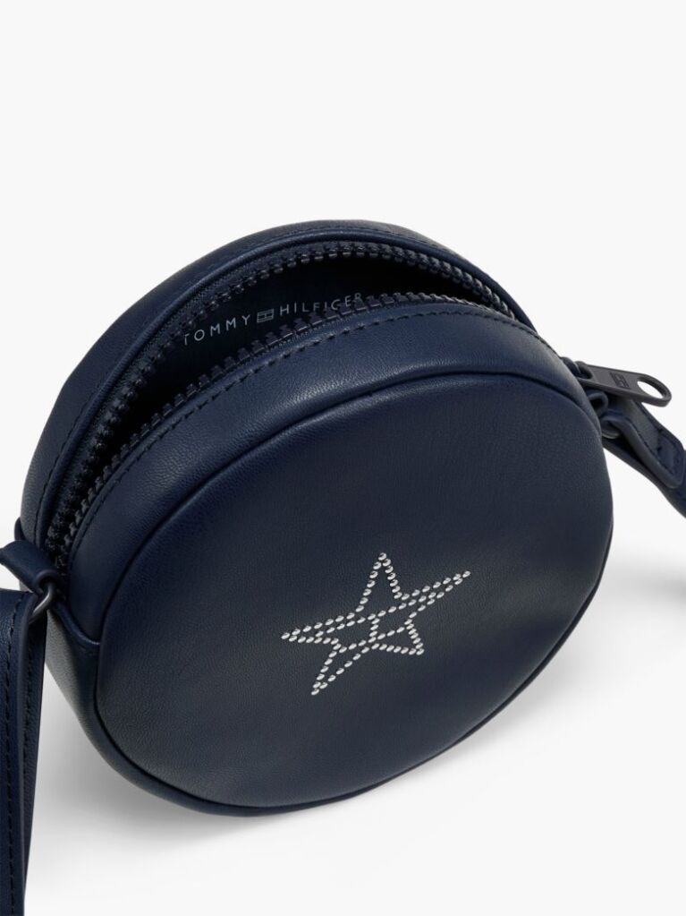 Blue Diamanté Star Flag Crossbody Bag  Girls