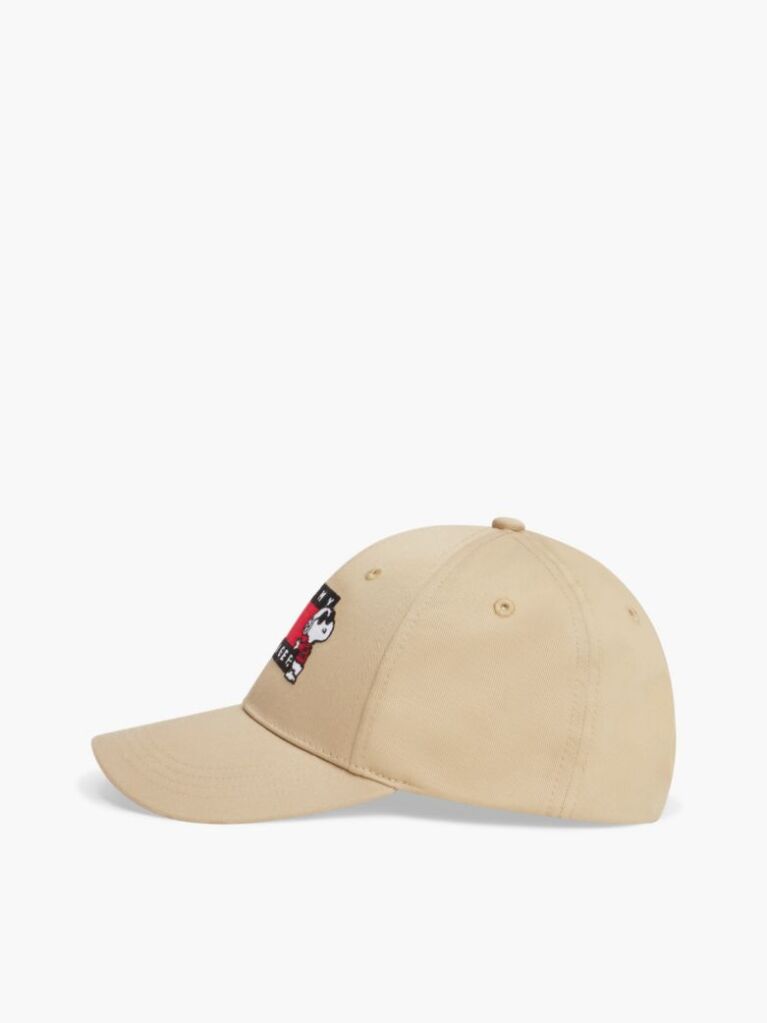 Beige Kids' Peanuts® Flag Logo Baseball Cap  Kids Unisex
