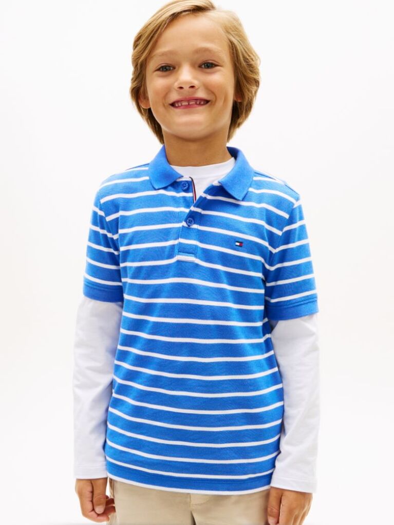 Multi Polo Regular Fit Essential Cu Steag Brodat  Baieti