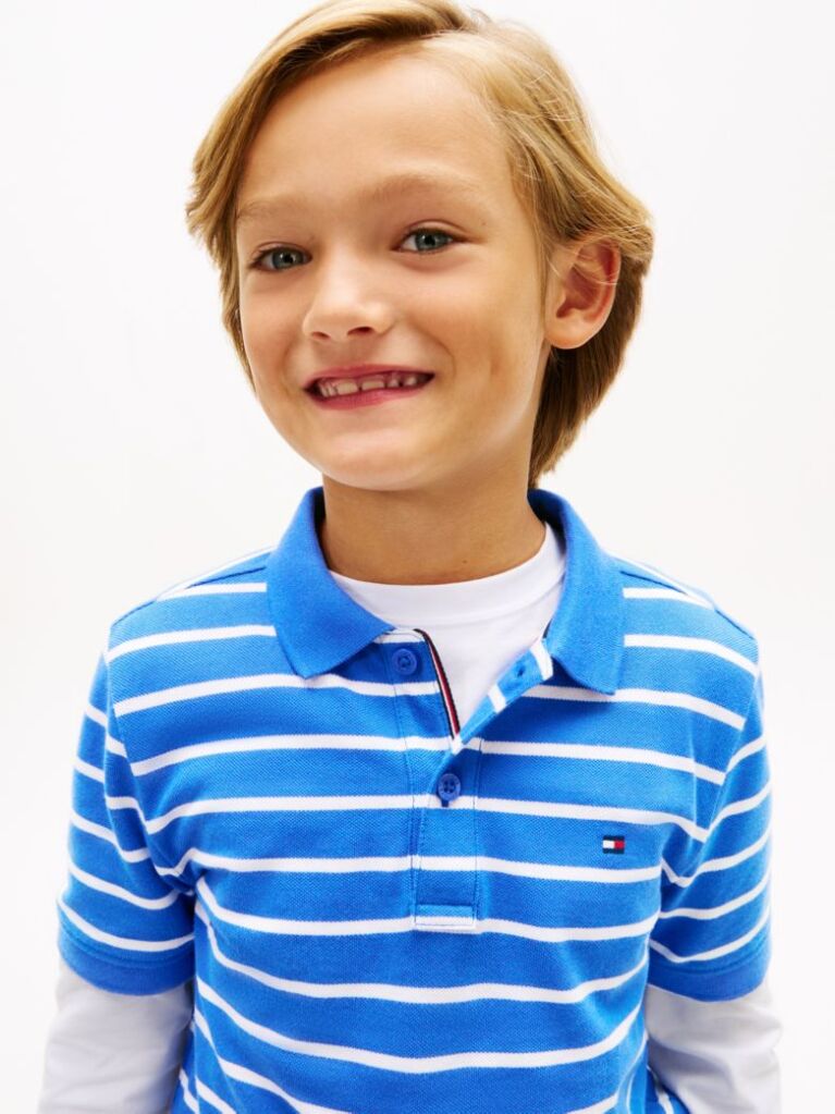 Multi Polo Regular Fit Essential Cu Steag Brodat  Baieti