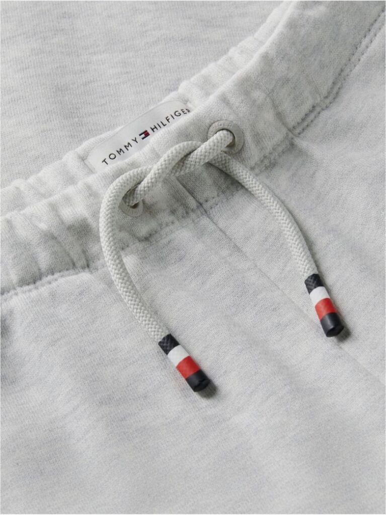 Gri Joggers Varsity Cu Logo Appliqué Si Cordon  Baieti