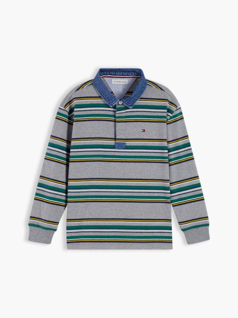 Multi Polo Rugby Denim   Baieti